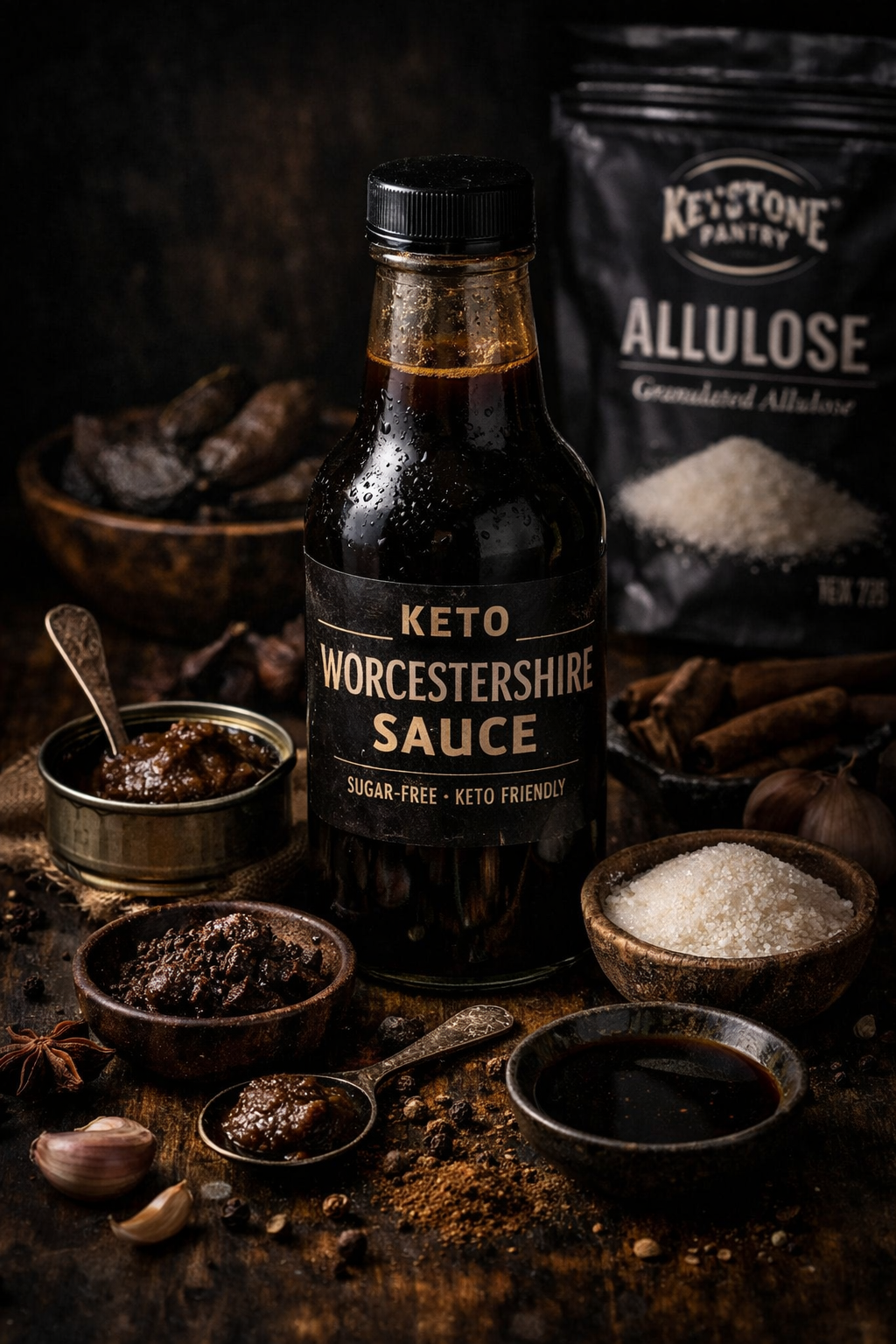Keto Worcestershire Sauce- homemade